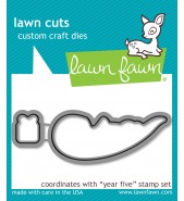 Lawn Fawn Year Five Otter die set